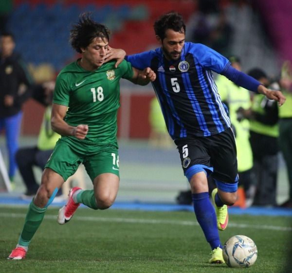 جانب من المباراة