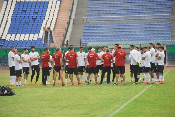 لاعبو منتخب مصر