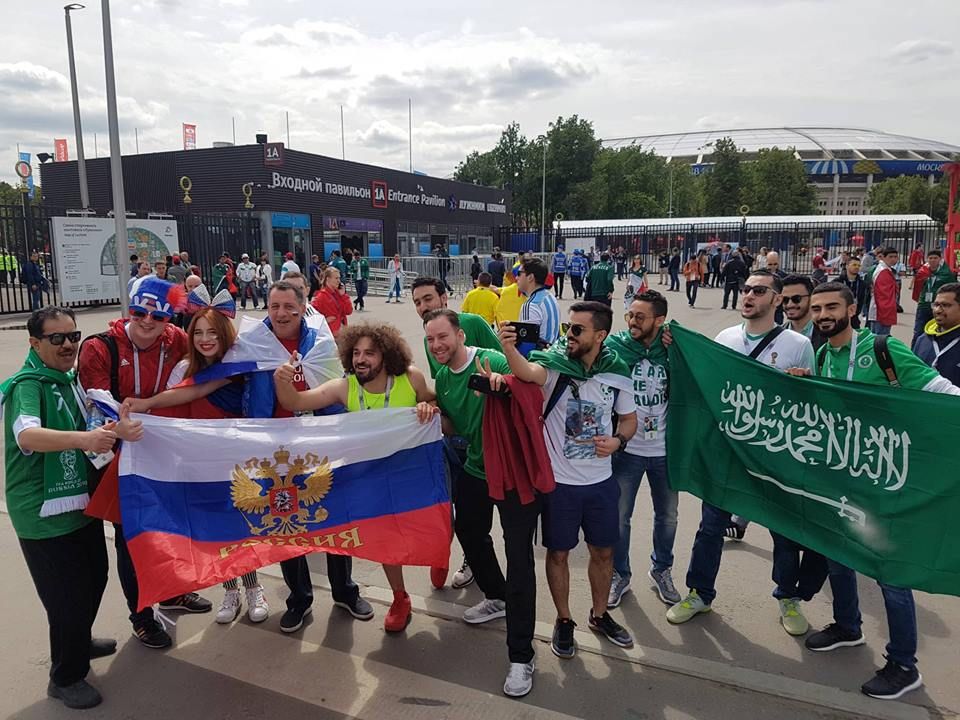 جمهور السعودية وروسيا المتحمس