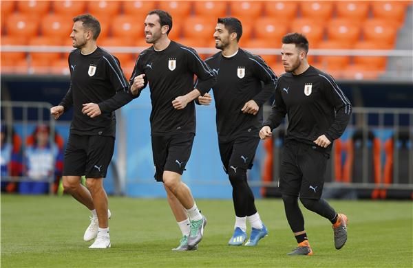 لاعبو أوروجواي