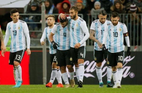 لاعبو منتخب الأرجنتين