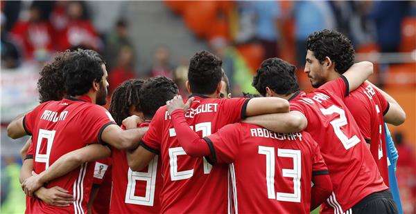 لاعبو منتخب مصر