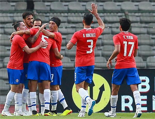 لاعبو كوستاريكا