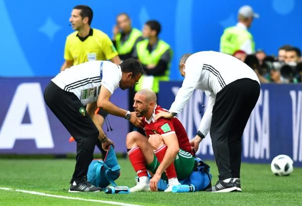 أمرابط بعد الإصابة