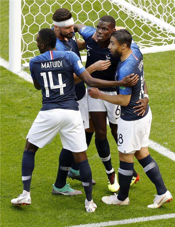 لاعبو منتخب فرنسا