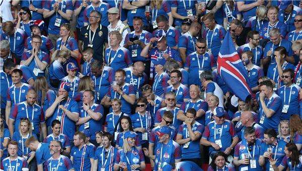 جماهير أيسلندا