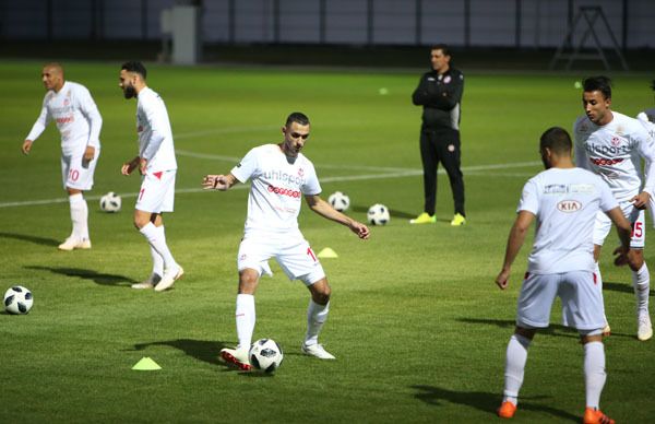 من تدريبات منتخب تونس