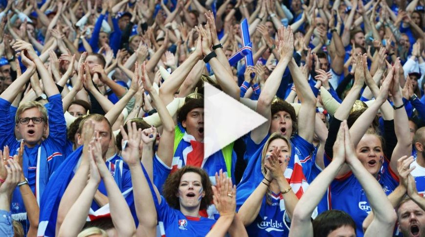 جماهير أيسلندا