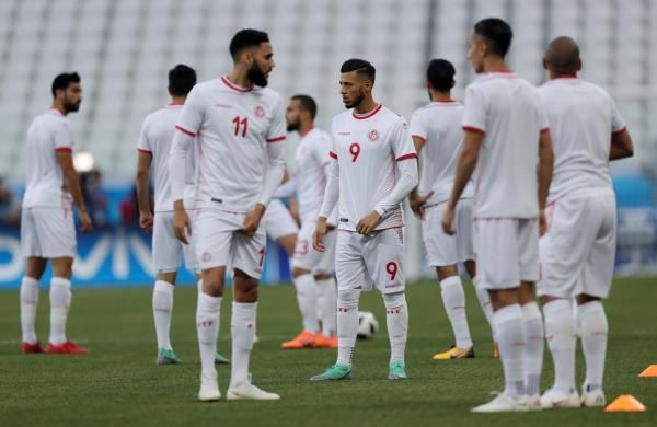 لاعبو منتخب تونس