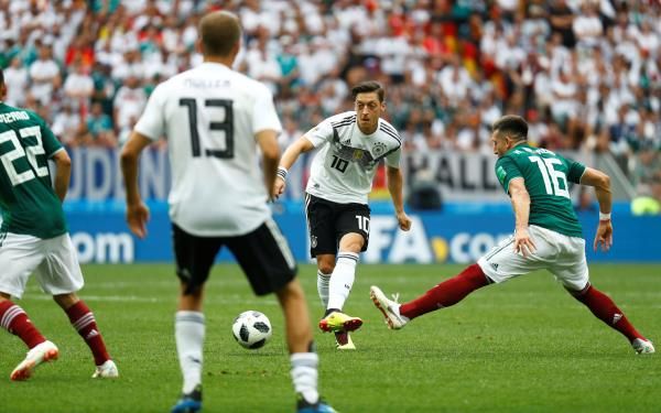 من لقاء ألمانيا والمكسيك