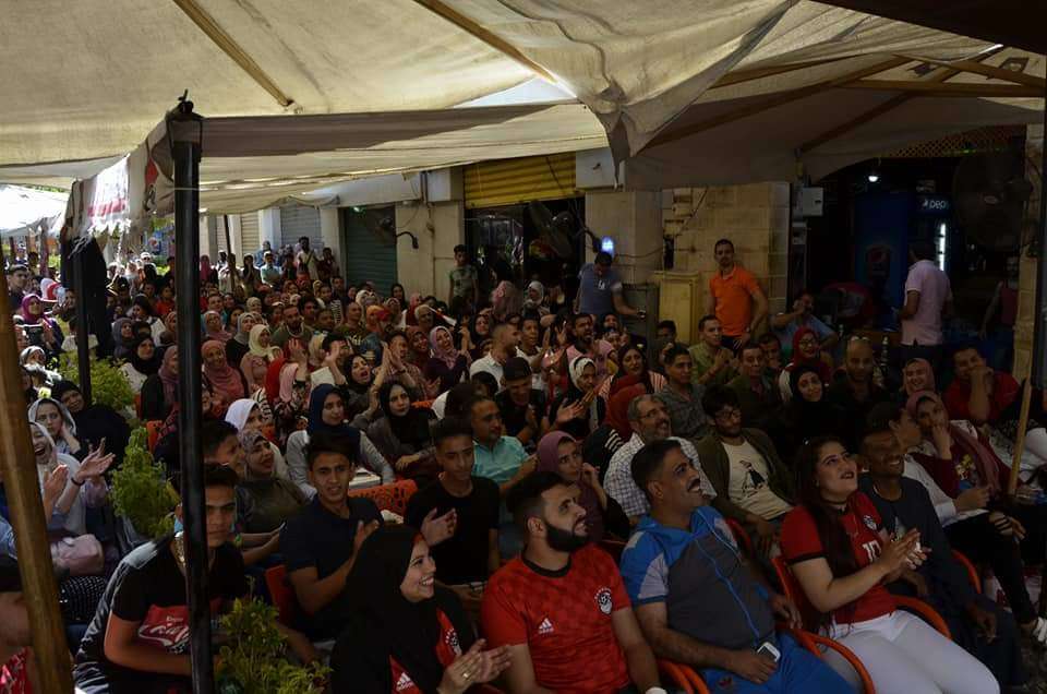جانب من متابعة الجمهور المصري لمباريات المونديال