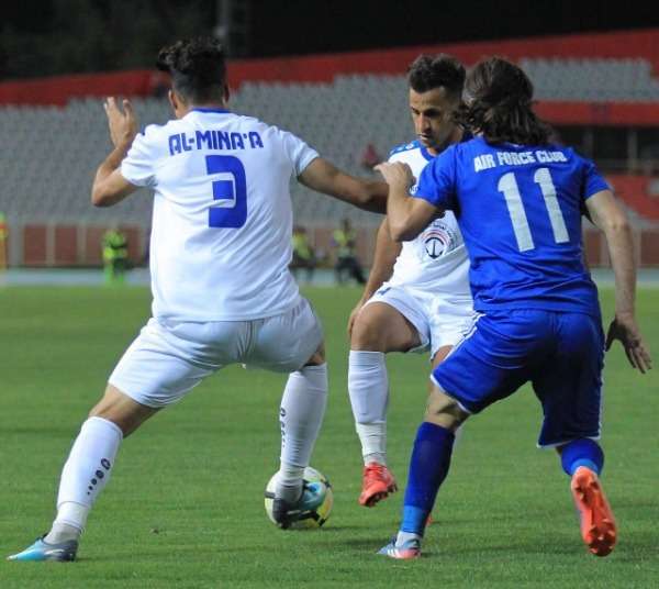 لقطة من المباراة