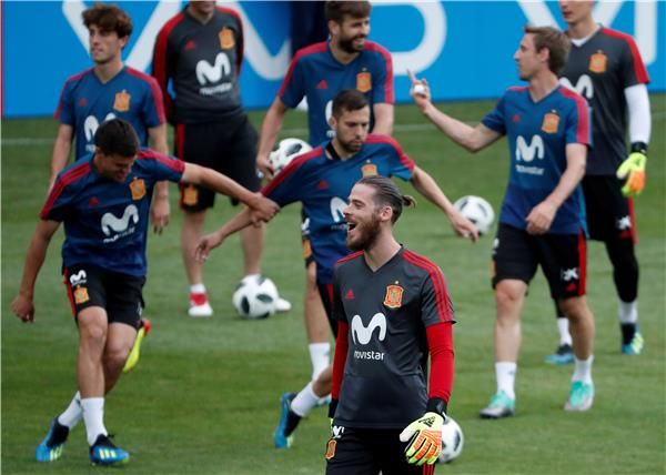 لاعبو إسبانيا