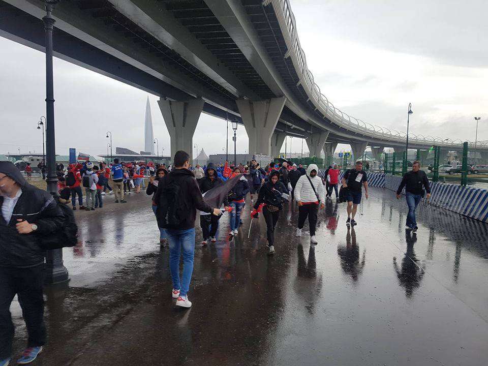 جماهير مصر في محيط الملعب