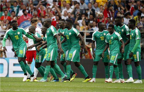 لاعبو السنغال