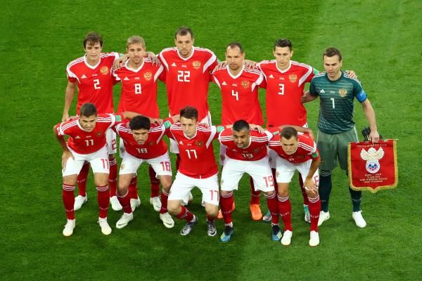 لاعبو روسيا