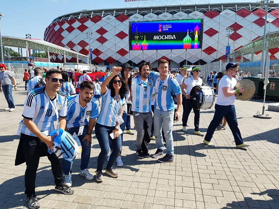 عدد من جماهير الأرجنتين