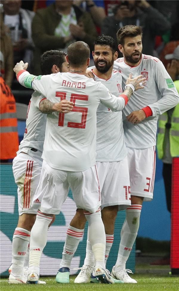 لاعبو إسبانيا