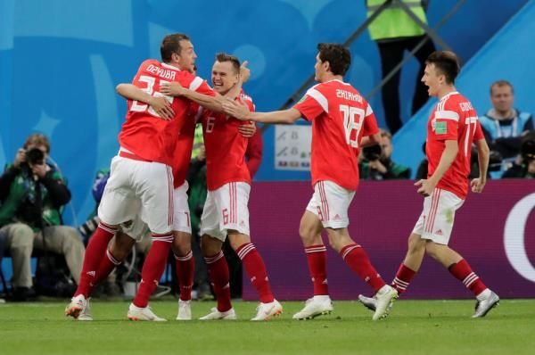 لاعبو روسيا