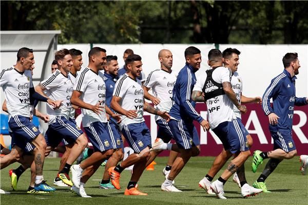 لاعبو منتخب الأرجنتين