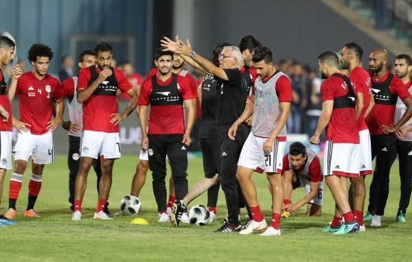 لاعبو منتخب مصر