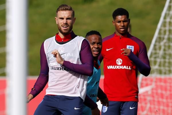 لاعبو إنجلترا