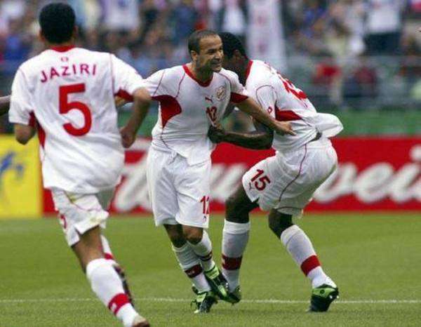 من مواجهة تونس وبلجيكا في مونديال 2002
