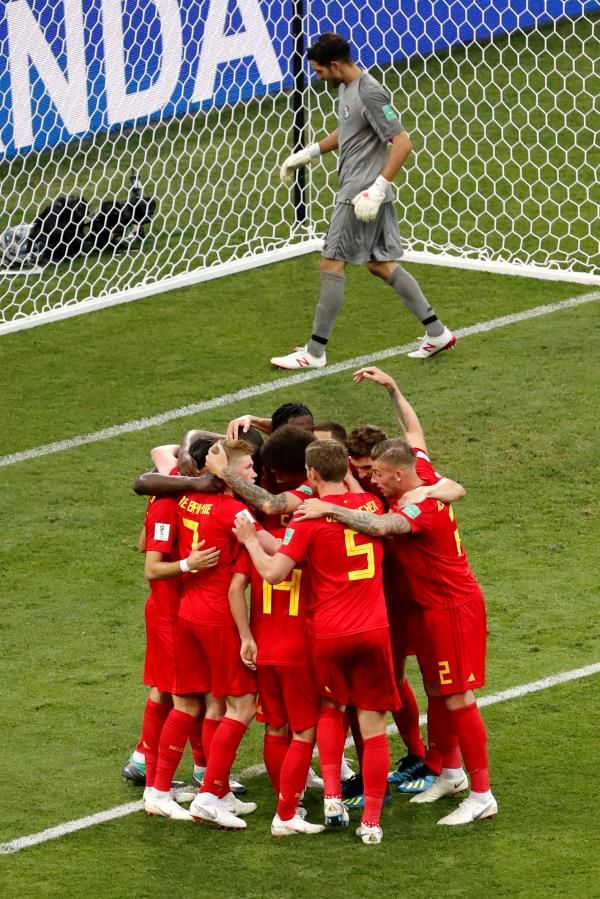 لاعبو بلجيكا