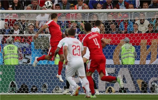 مباراة صربيا وسويسرا