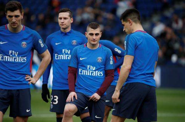 لاعبو باريس سان جيرمان 