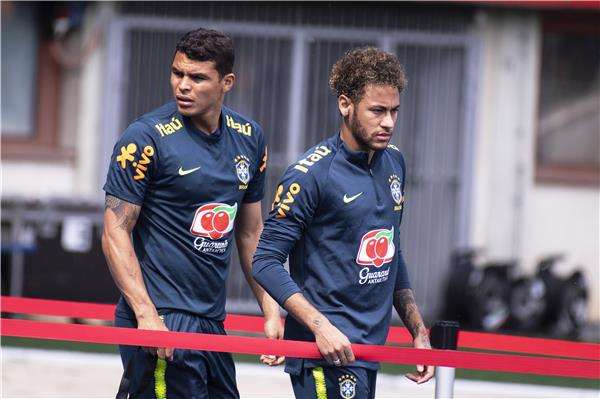 نيمار وتياجو سيلفا