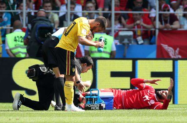 ديلان برون بعد الإصابة