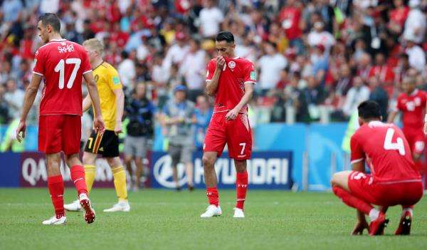 مباراة تونس وبلجيكا