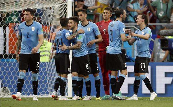 لاعبو أوروجواي