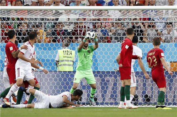 لقطة من المباراة