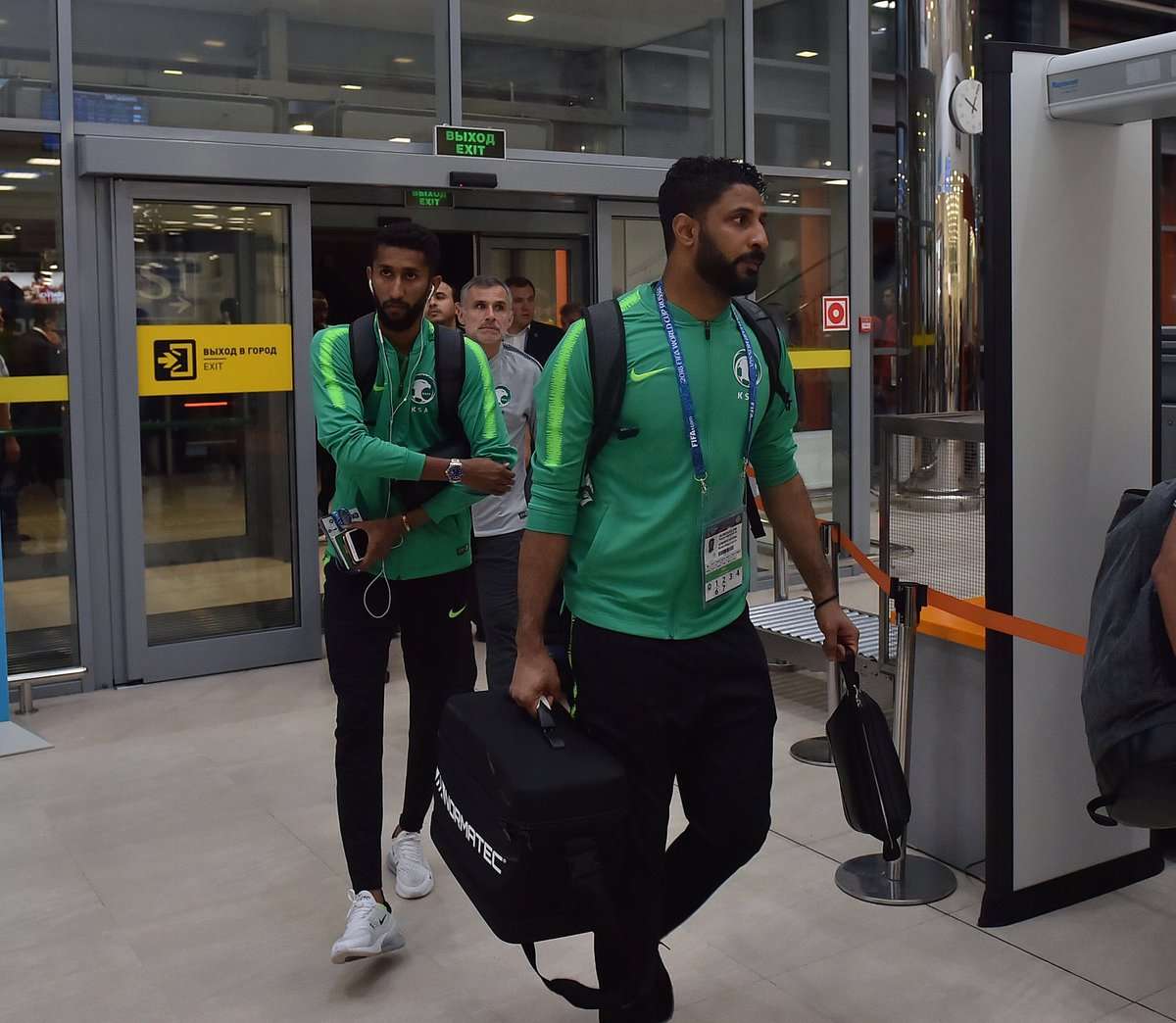 لاعبو المنتخب السعودي