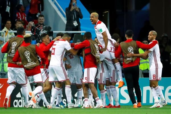 لاعبو المغرب