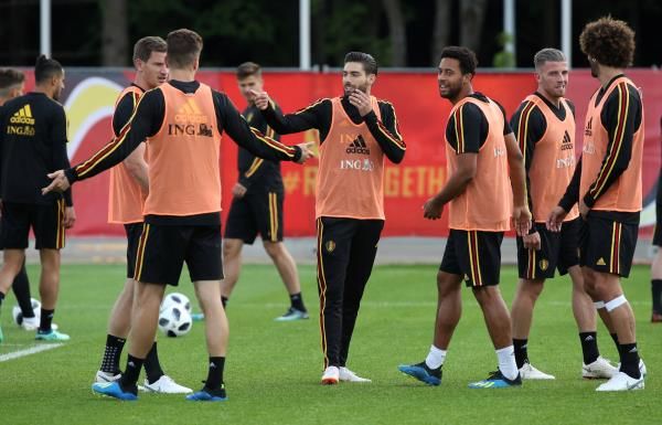 لاعبو بلجيكا