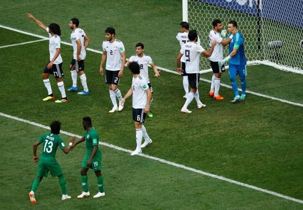 جانب من لقاء مصر والسعودية