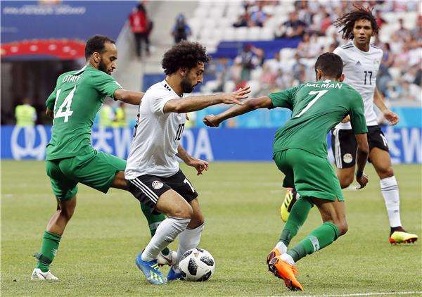 مباراة مصر والسعودية
