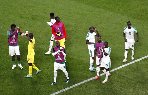 لاعبو السنغال