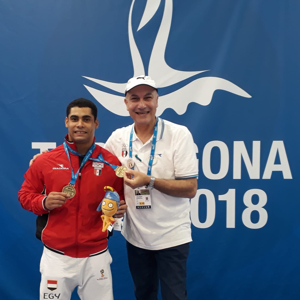 محمد إيهاب يتوج بالذهبية