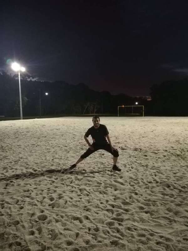 من تدريبات الخوالدة في البرازيل