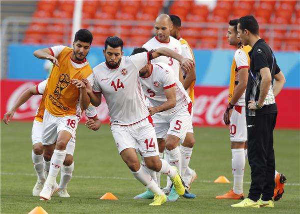 من تدريبات منتخب تونس