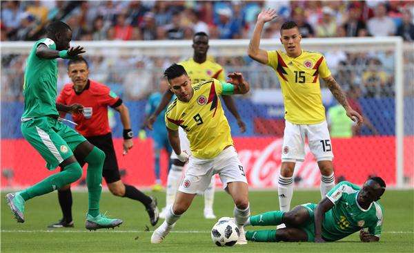 مباراة كولومبيا والسنغال