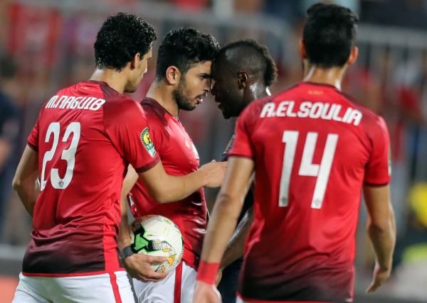 لاعبو الأهلي 