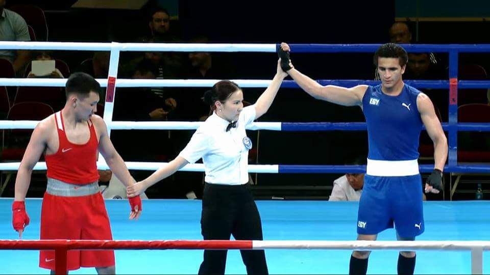   وليد سعيد الملاكم المصري