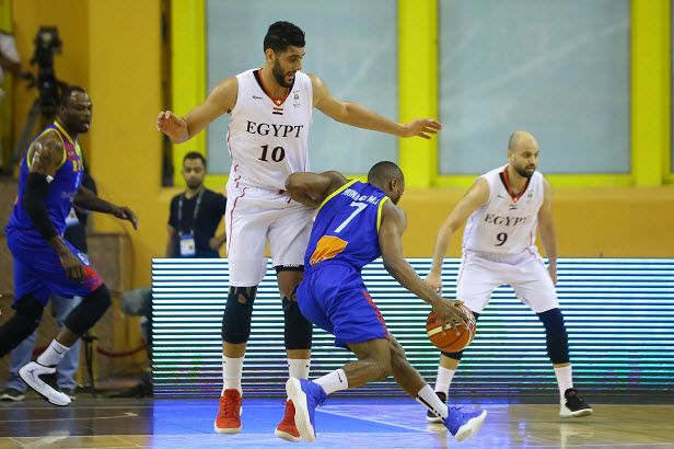 جانب من مباراة مصر والكونغو