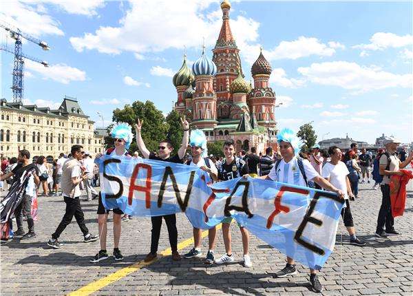 من الساحة الحمراء