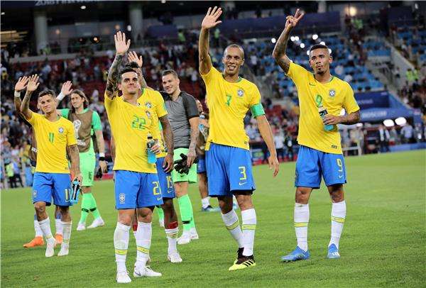 لاعبو البرازيل